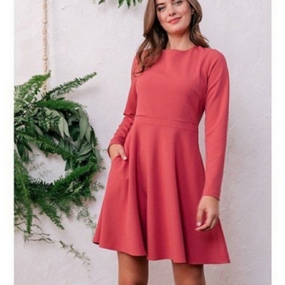 Gal Meets Glam Coral Dress